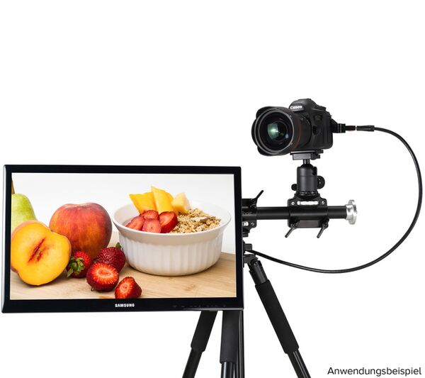 Tether Tools Rock Solid Tripod Crossbar Querträger & Auslegearm mit 2 Montageschlitten 