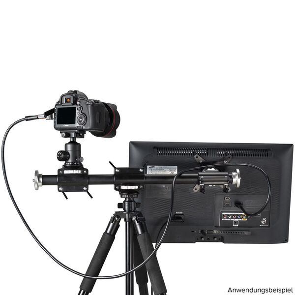 Tether Tools Rock Solid Tripod Crossbar Querträger & Auslegearm mit 2 Montageschlitten 
