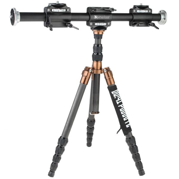 Tether Tools Rock Solid Tripod Crossbar Querträger & Auslegearm mit 2 Montageschlitten 
