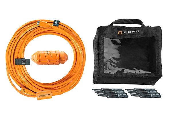 Tether Tools TetherBoost Pro 31 ft (9,4 m) USB-C an 3.0 Micro-B Kabel-System (gerade Stecker) 