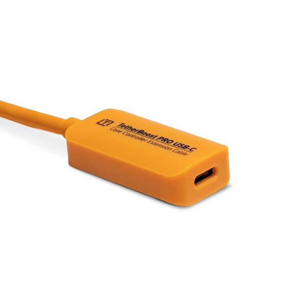 Tether Tools TetherBoost Pro USB-C Verlängerungskabel für USB-C an USB-C Kabel  Orange