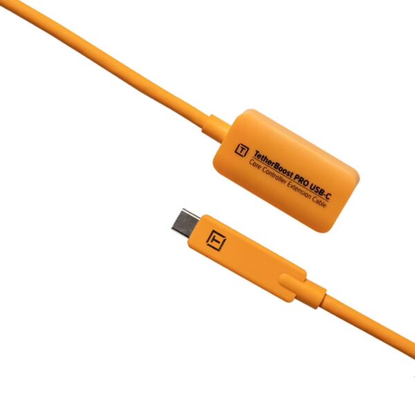 Tether Tools TetherBoost Pro USB-C Verlängerungskabel für USB-C an USB-C Kabel  Orange