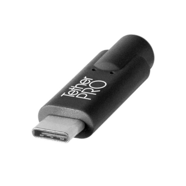 Tether Tools TetherPro USB-Datenkabel für USB-C an USB-C - gerader Stecker  schwarz 4,6m