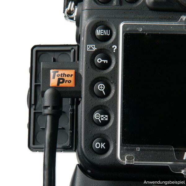 Tether Tools TetherPro USB-Datenkabel USB 3.0 Typ A an USB 3.0 Micro-B, rechtsgewinkelt  4,6 m