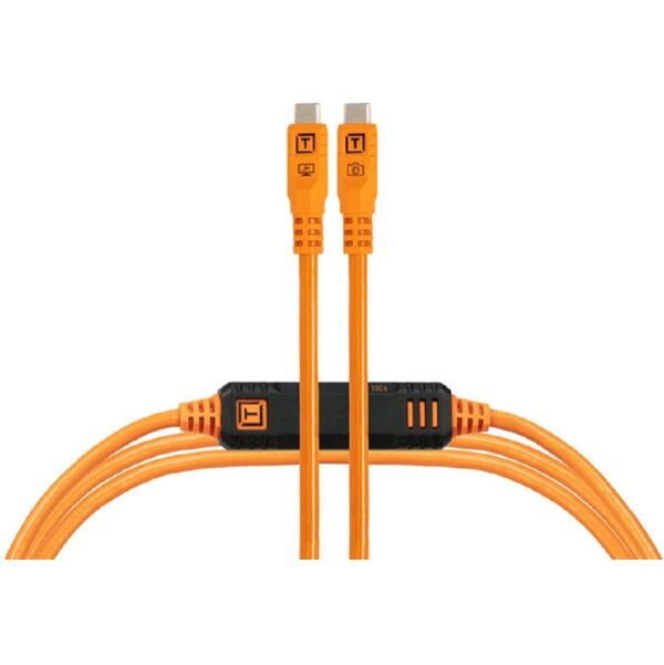 Tether Tools Tools TetherPro Optima 10G Datenkabel USB-C an USB-C  4,6m orange