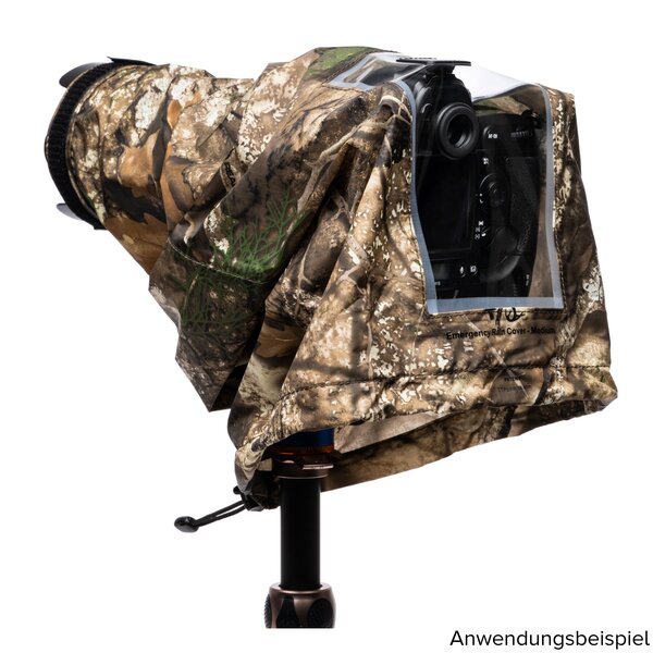 Think Tank Emergency Rain Cover RealTree APX  M
