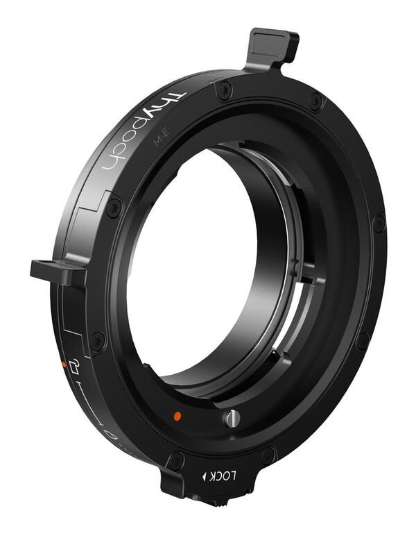 THYPOCH Positive Lock Adapter schwarz M-Mount auf  E-Mount