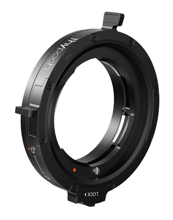 THYPOCH Positive Lock Adapter schwarz M-Mount auf  L-Mount