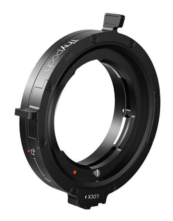 THYPOCH Positive Lock Adapter schwarz M-Mount auf  RF-Mount