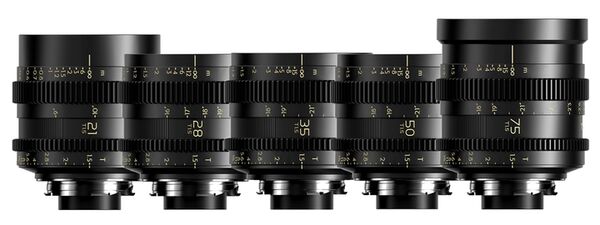 THYPOCH Simera-C 5-Lens Kit 21/28/35/50/75mm T1.5 FF Prime Cine Lens  Leica M