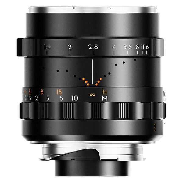 THYPOCH Simera Vollformat Objektiv 28mm f/1,4  Leica M schwarz
