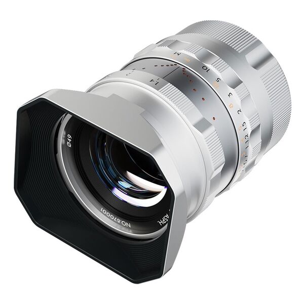 THYPOCH Simera Vollformat Objektiv 28mm f/1,4  Leica M silber