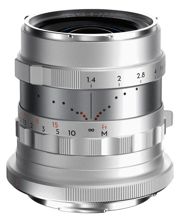 THYPOCH Simera Vollformat Objektiv 28mm f1.4  Canon RF silber