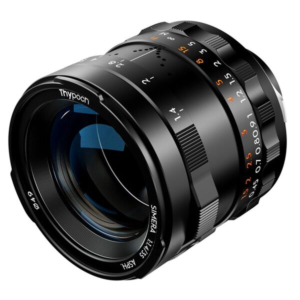 THYPOCH Simera Vollformat Objektiv 35mm f/1,4  Leica M schwarz