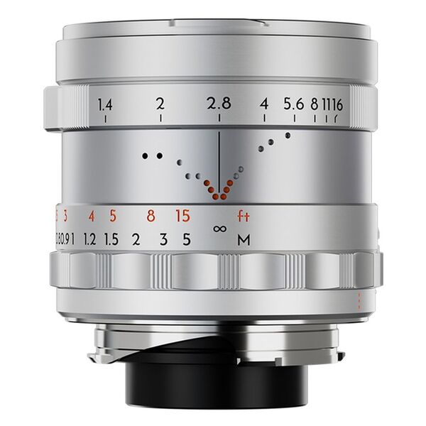 THYPOCH Simera Vollformat Objektiv 35mm f/1,4  Leica M silber