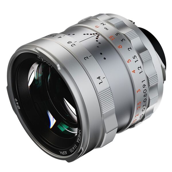 THYPOCH Simera Vollformat Objektiv 35mm f/1,4  Leica M silber
