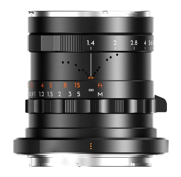 THYPOCH Simera Vollformat Objektiv 35mm f1.4  Nikon Z schwarz