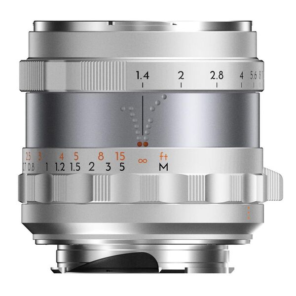 THYPOCH Simera Vollformat Objektiv 50mm f1.4 Mount  Leica M silber