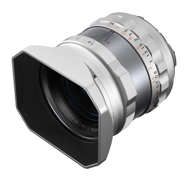 THYPOCH Simera Vollformat Objektiv 50mm f1.4 Mount  Leica M silber