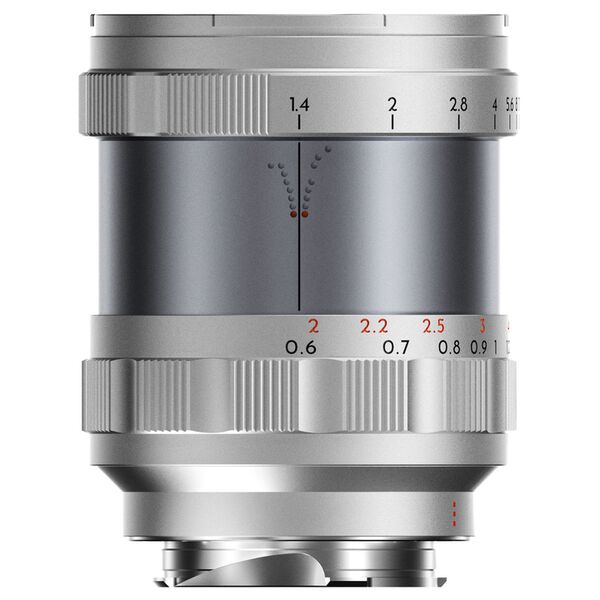 THYPOCH Simera Vollformat Objektiv 75mm f/1,4  Leica M silber