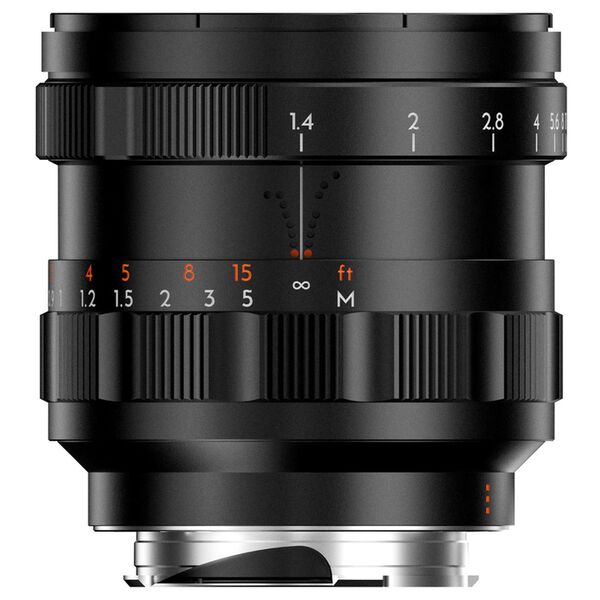 THYPOCH Simera Vollformat Objektiv 75mm f/1,4  Leica M schwarz