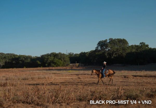 Tiffen FusionVND Black Pro-Mist + Variable ND Filter  67mm 1/4