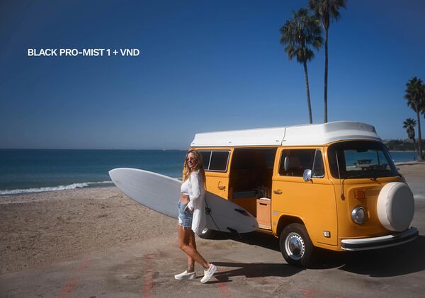 Tiffen FusionVND Black Pro-Mist + Variable ND Filter  82mm 1