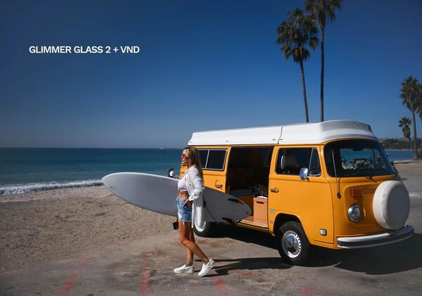 Tiffen FusionVND Glimmerglass + Variable ND Filter  67mm 2