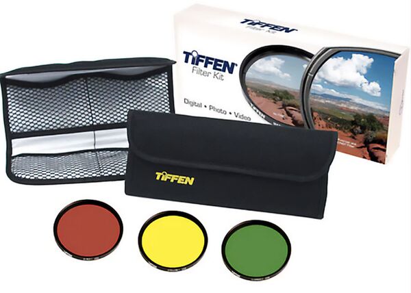 Tiffen  Schwarzweiß-Filterset 13G2 6Y1 R25  77mm