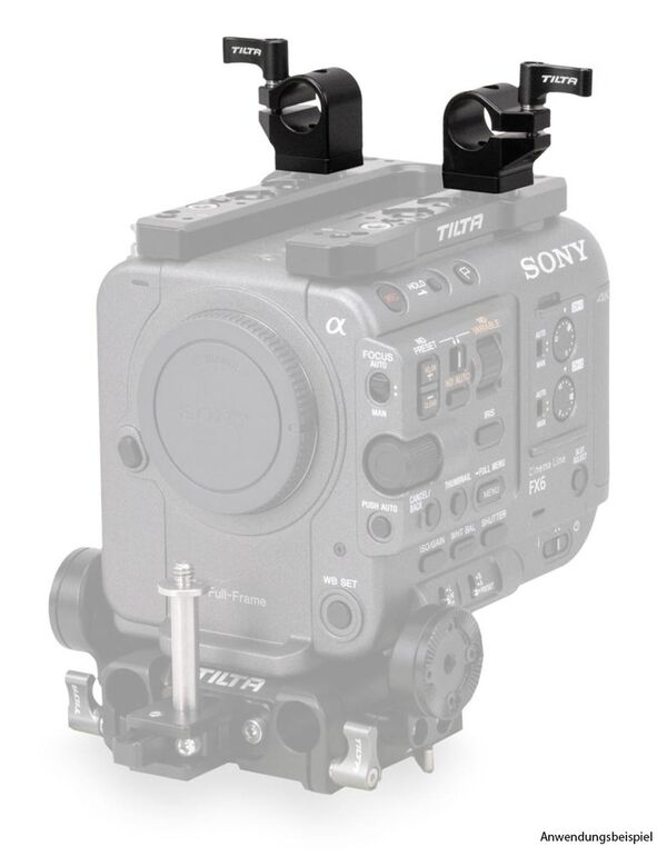 Tilta 15mm Einzelstabhalterung für Sony FX6 (Paar) 