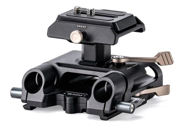 Tilta Arca Höhenverstellbare 15mm LWS Grundplatte - Schwarz 