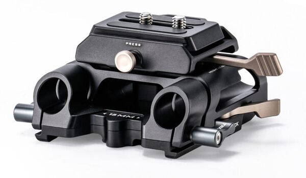 Tilta Arca Höhenverstellbare 15mm LWS Grundplatte - Schwarz 