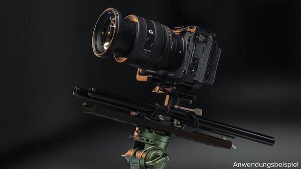 Tilta Arca Höhenverstellbare 15mm LWS Grundplatte - Schwarz 