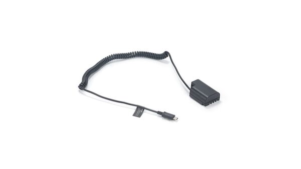 Tilta DMW-BLF19 Dummy Akku zu USB-C PD Stromkabel für Panasonic 