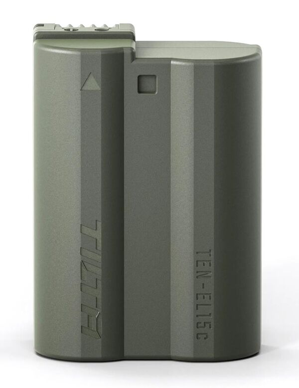 Tilta EN-EL15C Akku mit USB-C Eingang (2400mAh) - Grün 