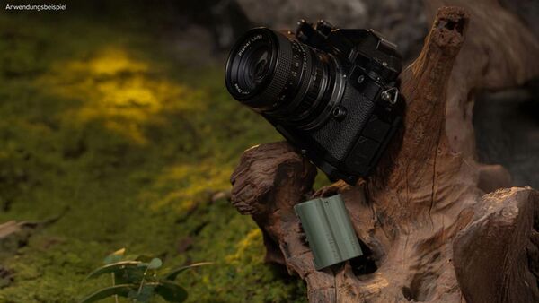 Tilta EN-EL15C Akku mit USB-C Eingang (2400mAh) - Grün 