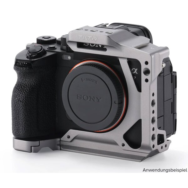 Tilta Halber Kamera Cage für Sony Alpha 7 V  Titanium Gray