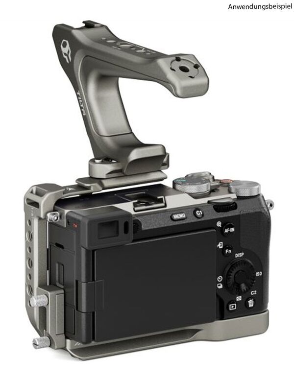 Tilta Halber Kamerakäfig für Sony a7C II / a7C R Leichtgewicht-Kit  Titangrau