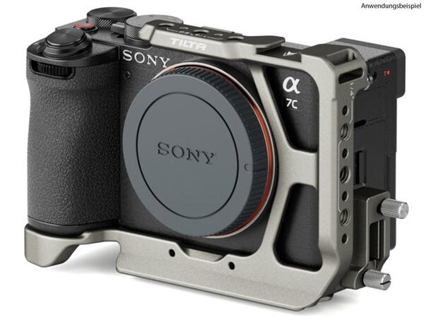 Tilta Halber Kamerakäfig für Sony a7C II / a7C R  Titangrau