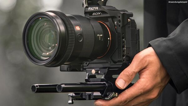 Tilta Halber Kamerakäfig für Sony a7R V  Leichtbau-Kit Titangrau