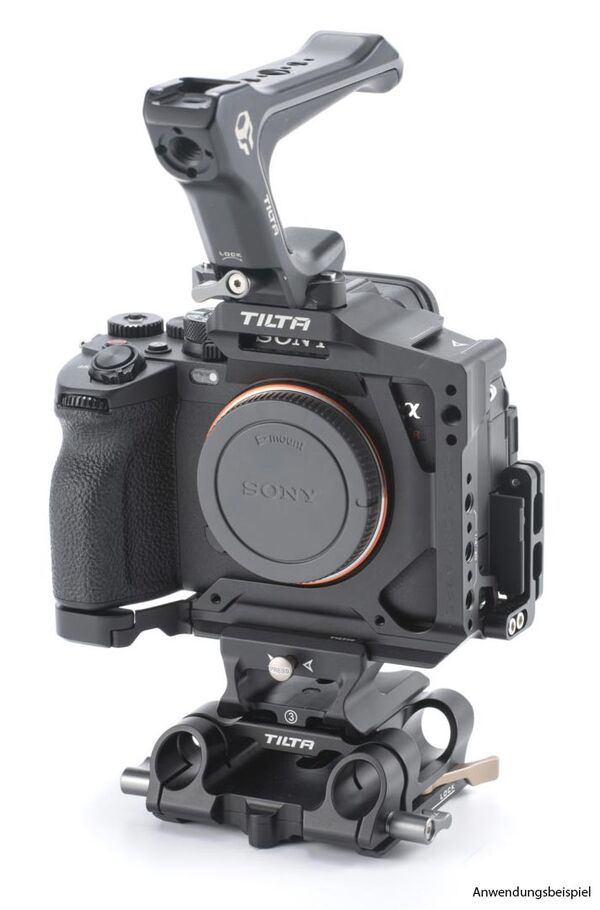 Tilta Halber Kamerakäfig für Sony a7R V  Pro Kit Schwarz