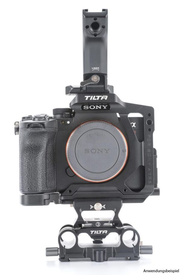 Tilta Halber Kamerakäfig für Sony a7R V  Pro Kit Schwarz
