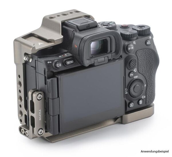 Tilta Halber Kamerakäfig für Sony a7R V  Standard Titangrau