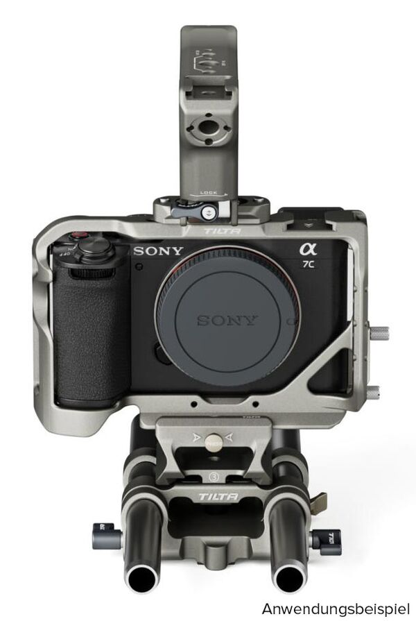 Tilta Kamerakäfig für Sony a7C II / a7C R Basis-Kit  Titangrau