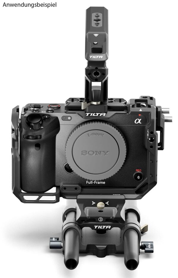Tilta Kamerakäfig für Sony FX3/FX30 V2  Basic Kit Schwarz