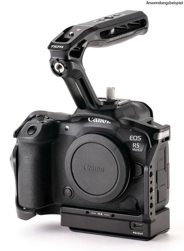 Tilta Kamerakäfig mit Kühlsystem für Canon R5 Mark II  Base Kit – Schwarz