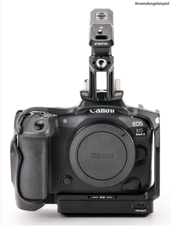 Tilta Kamerakäfig mit Kühlsystem für Canon R5 Mark II  Base Kit – Schwarz