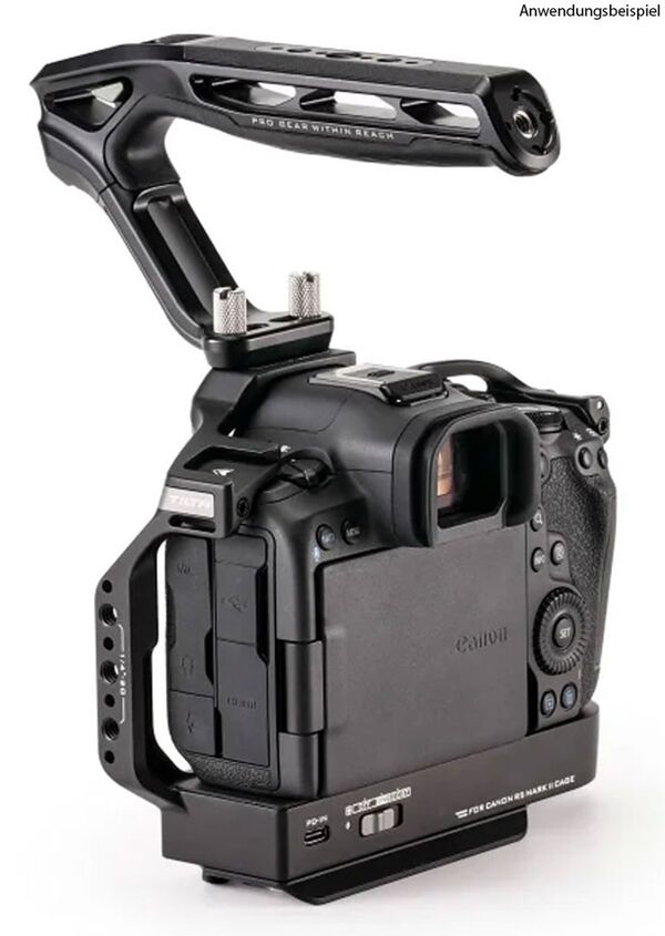 Tilta Kamerakäfig mit Kühlsystem für Canon R5 Mark II  Base Kit – Schwarz