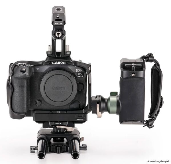 Tilta Kamerakäfig mit Kühlsystem für Canon R5 Mark II Advanced Kit – Schwarz 