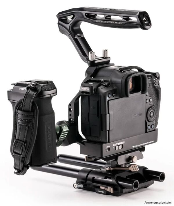 Tilta Kamerakäfig mit Kühlsystem für Canon R5 Mark II Advanced Kit – Schwarz 